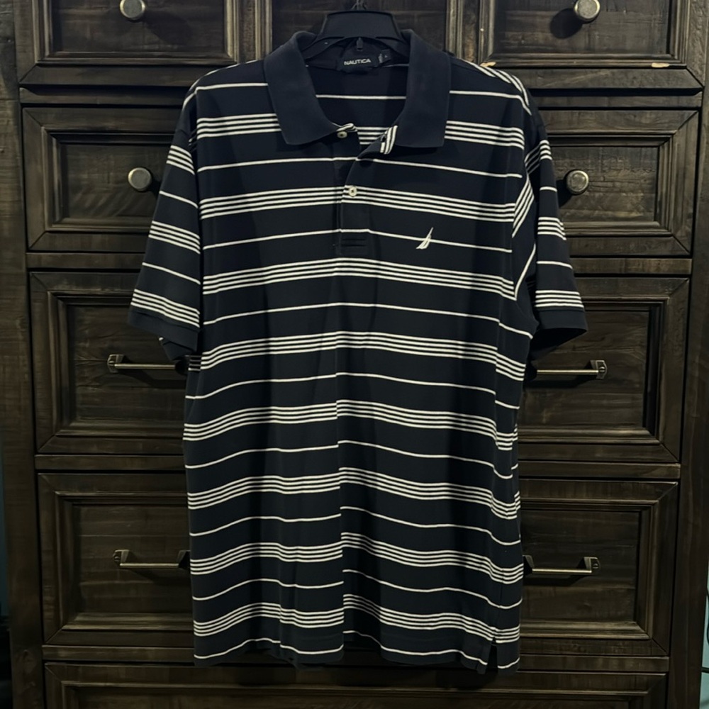 Nautica striped polo